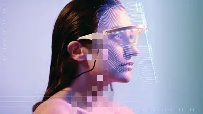 girl with vr glasses